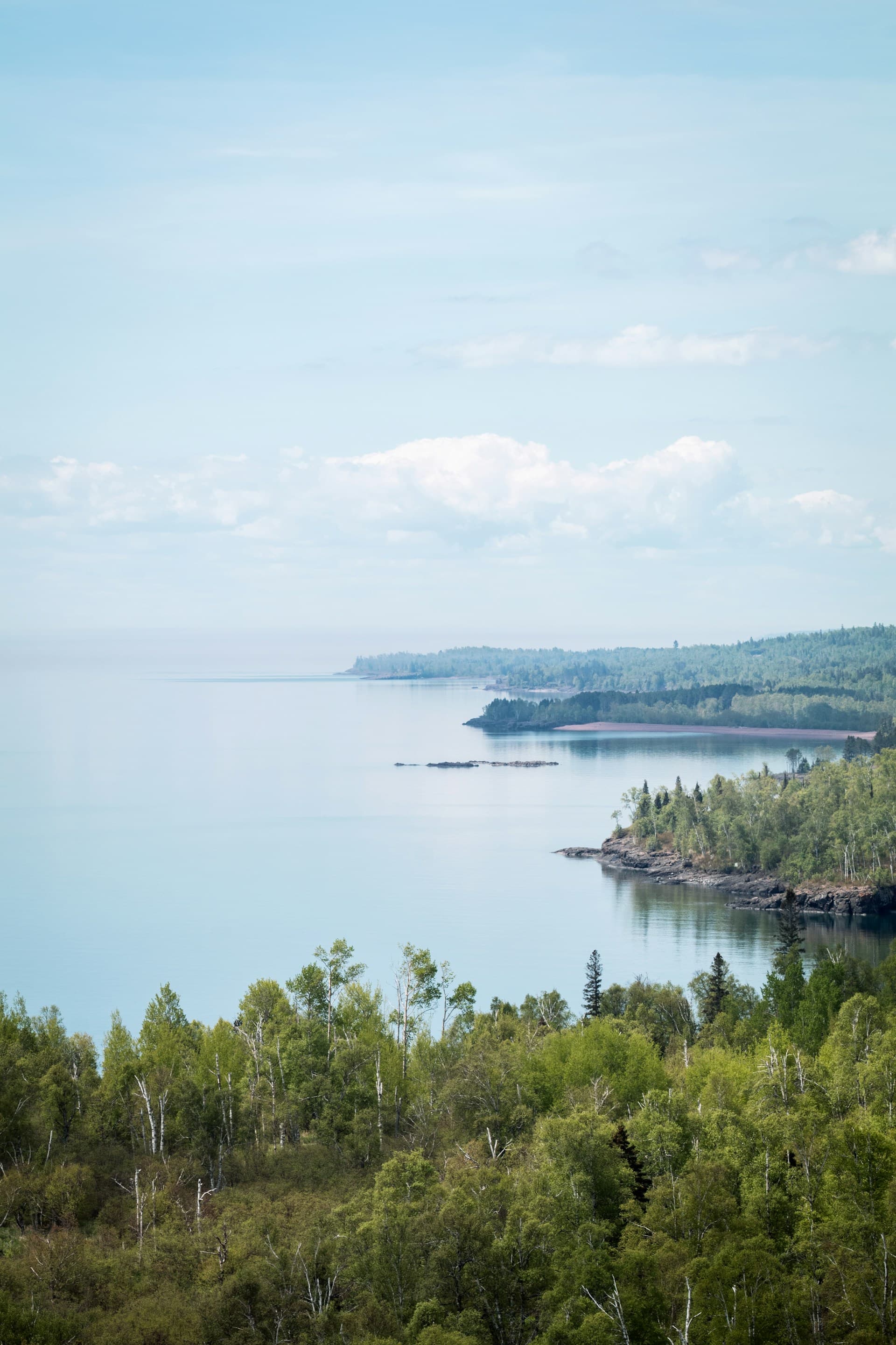 Lake superior in Northern MN